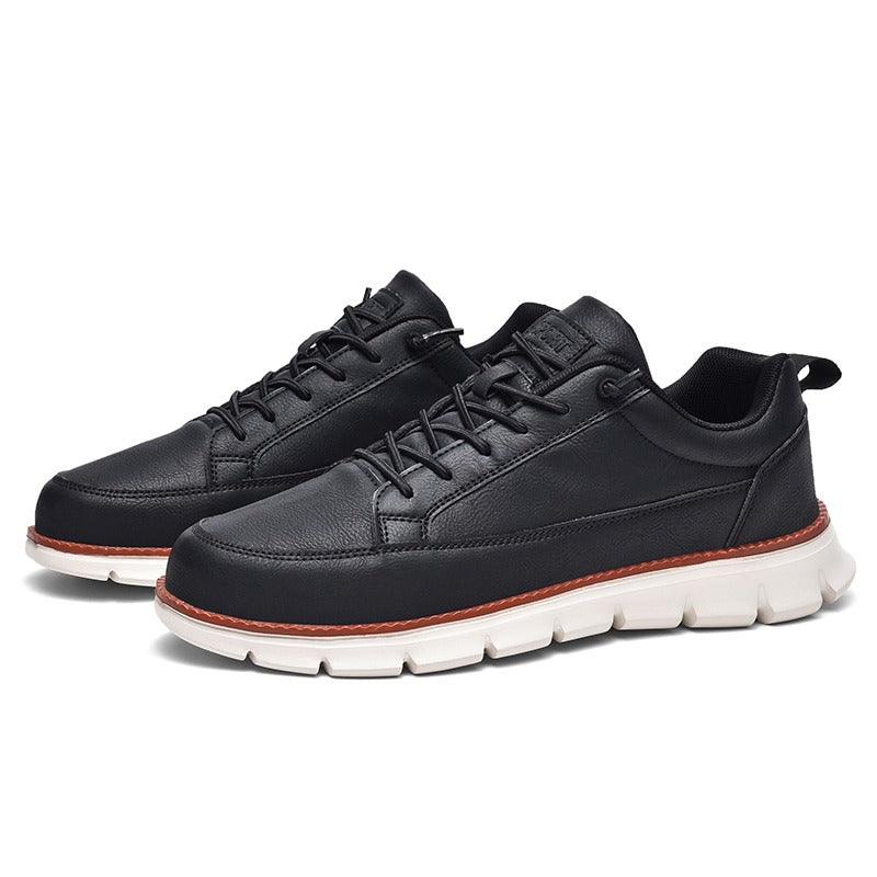 St. James AeroFlex – Baskets pour homme ultra-confortables et élégantes – Noir