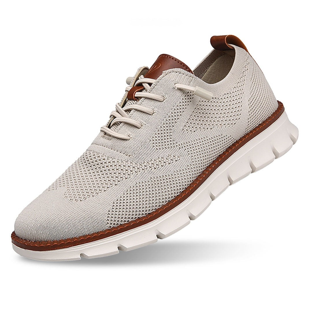Urban – Baskets Homme en Maille Confortable – Beige – Édition limitée