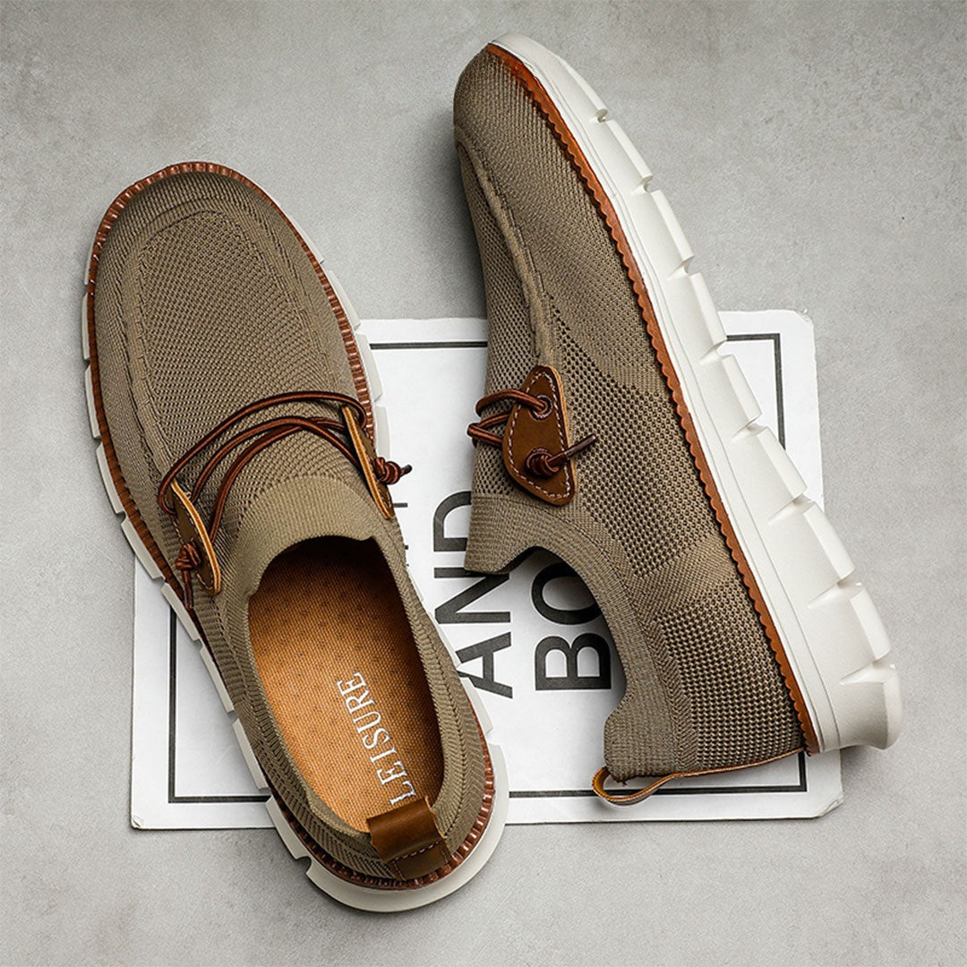 Amauti – Mocassins pour homme Chaussures toutes saisons ultra-confortables – Marron
