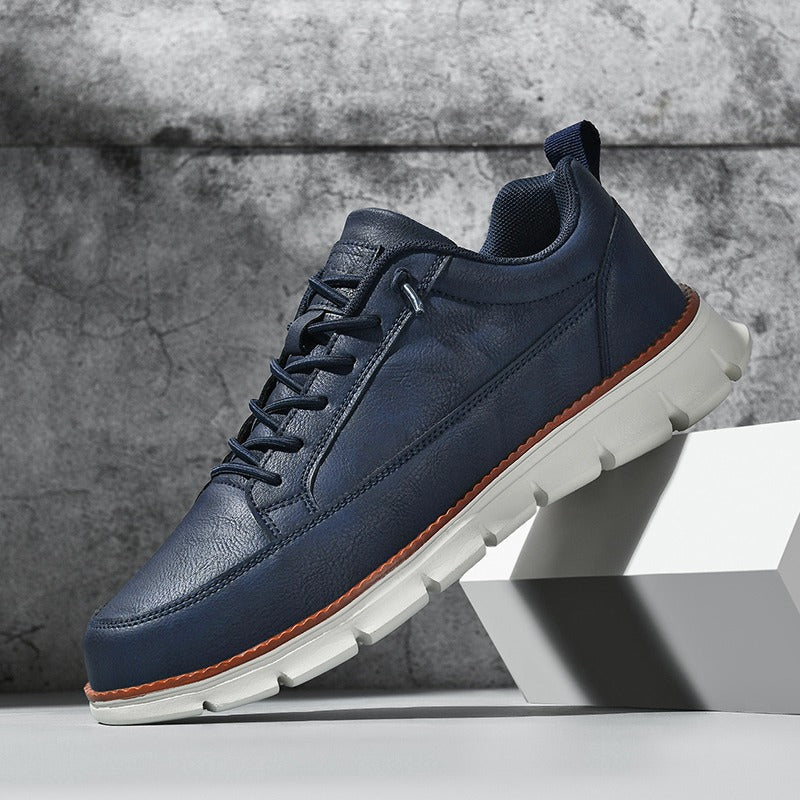 St. James AeroFlex – Baskets pour homme ultra-confortables et élégantes – Bleu