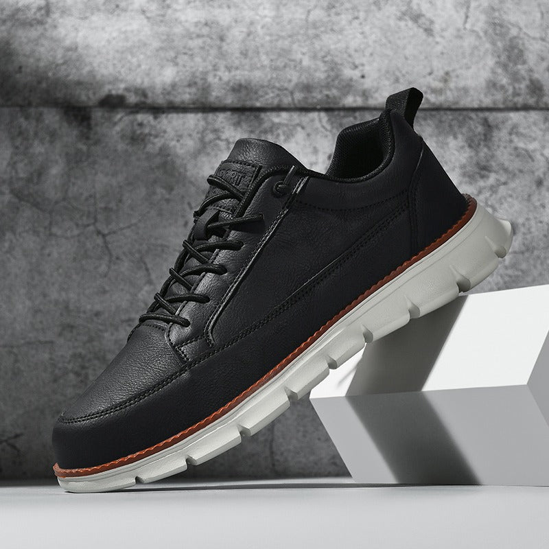 St. James AeroFlex – Baskets pour homme ultra-confortables et élégantes – Noir