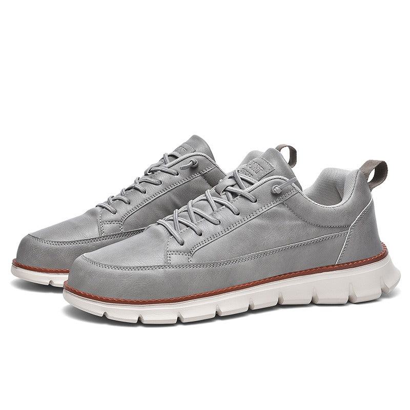 St. James AeroFlex – Baskets pour homme ultra-confortables et élégantes – Gris
