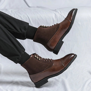 Bottines de Cuir Winston