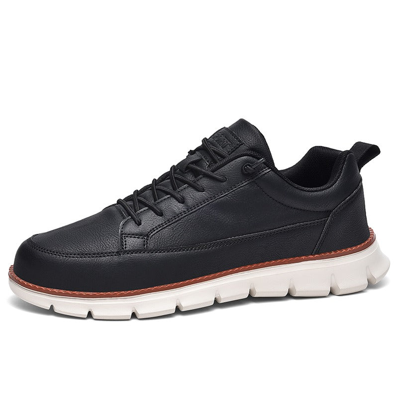 St. James AeroFlex – Baskets pour homme ultra-confortables et élégantes – Noir