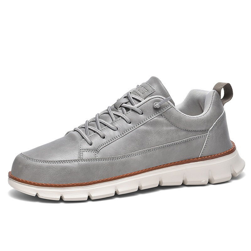 St. James AeroFlex – Baskets pour homme ultra-confortables et élégantes – Gris