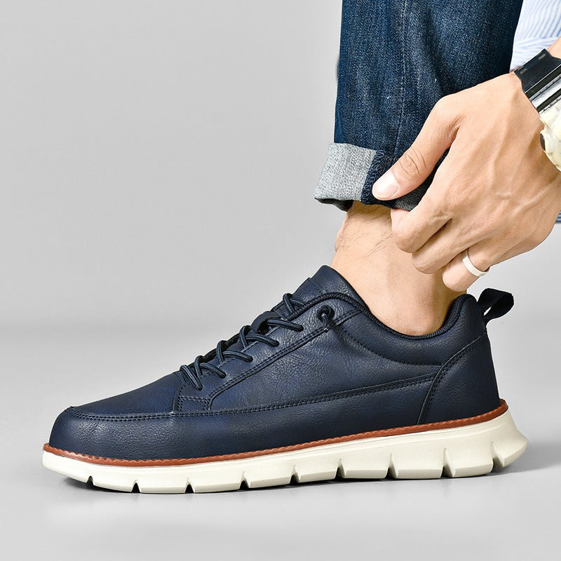 St. James AeroFlex – Baskets pour homme ultra-confortables et élégantes – Bleu