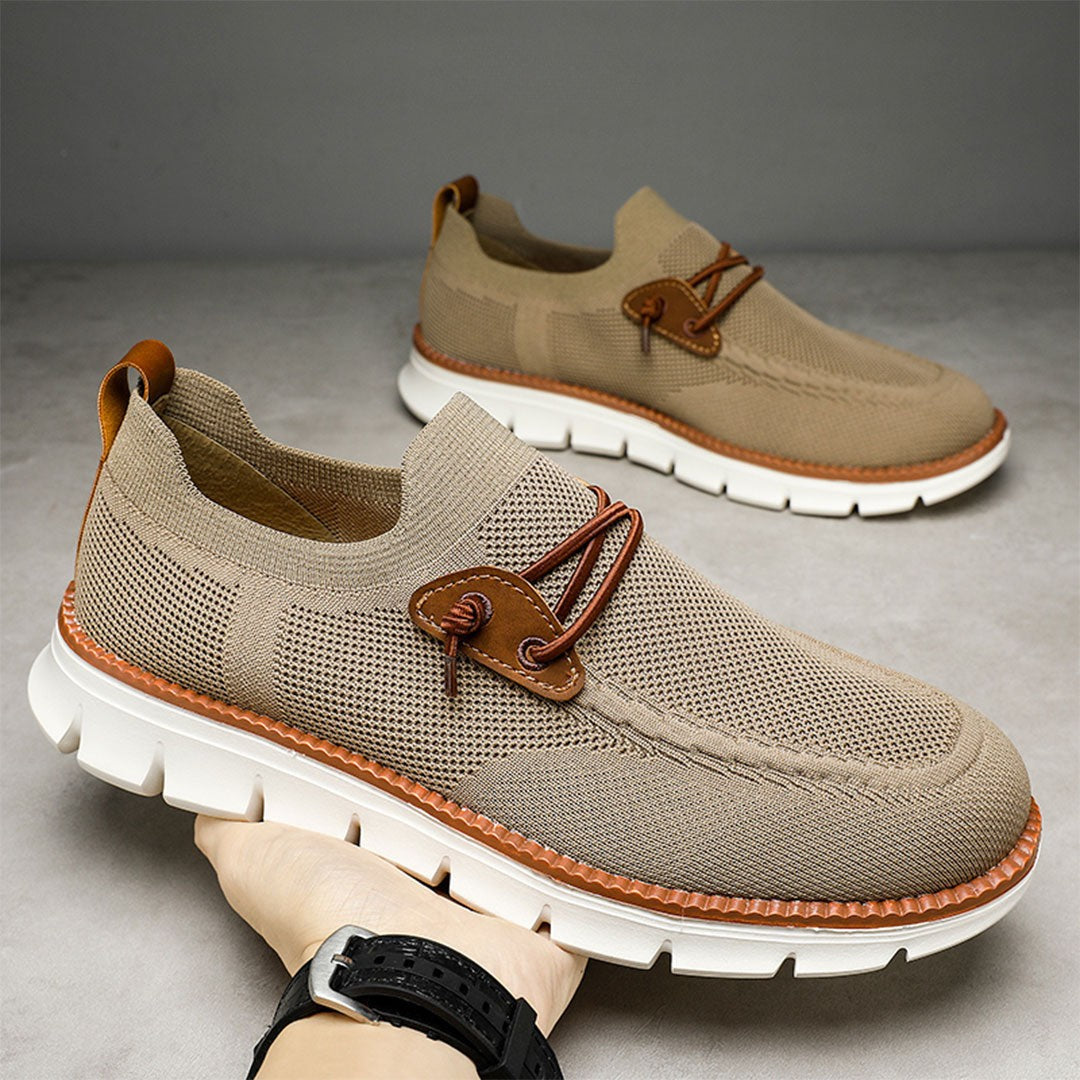 Amauti – Mocassins pour homme Chaussures toutes saisons ultra-confortables – Marron