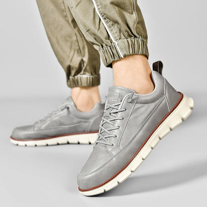 St. James AeroFlex – Baskets pour homme ultra-confortables et élégantes – Gris