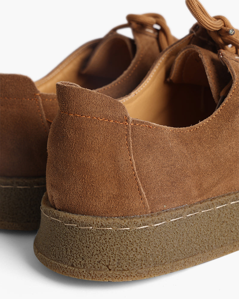 St. James - Premium Chaussures de ville en daim - Marron caramel
