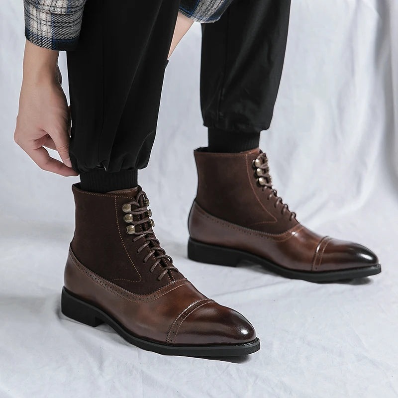 Bottines de Cuir Winston