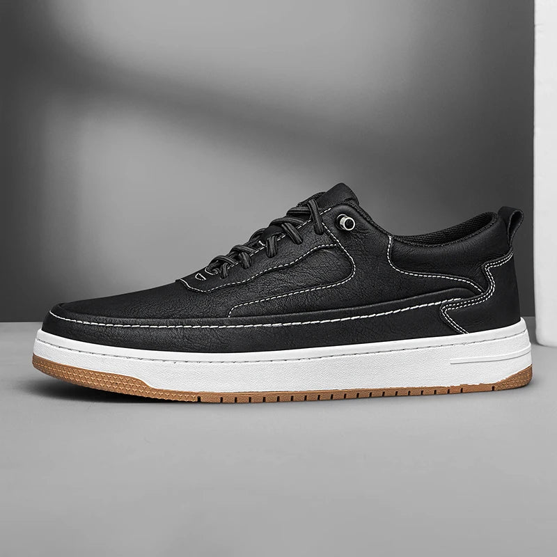 Sneaker Cuir Véritable Vincezo