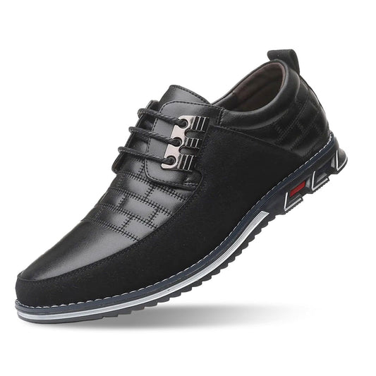 Oxford – Chaussures pour homme Chaussures ultraconfortables toutes saisons en cuir vegan haut de gamme – Noir