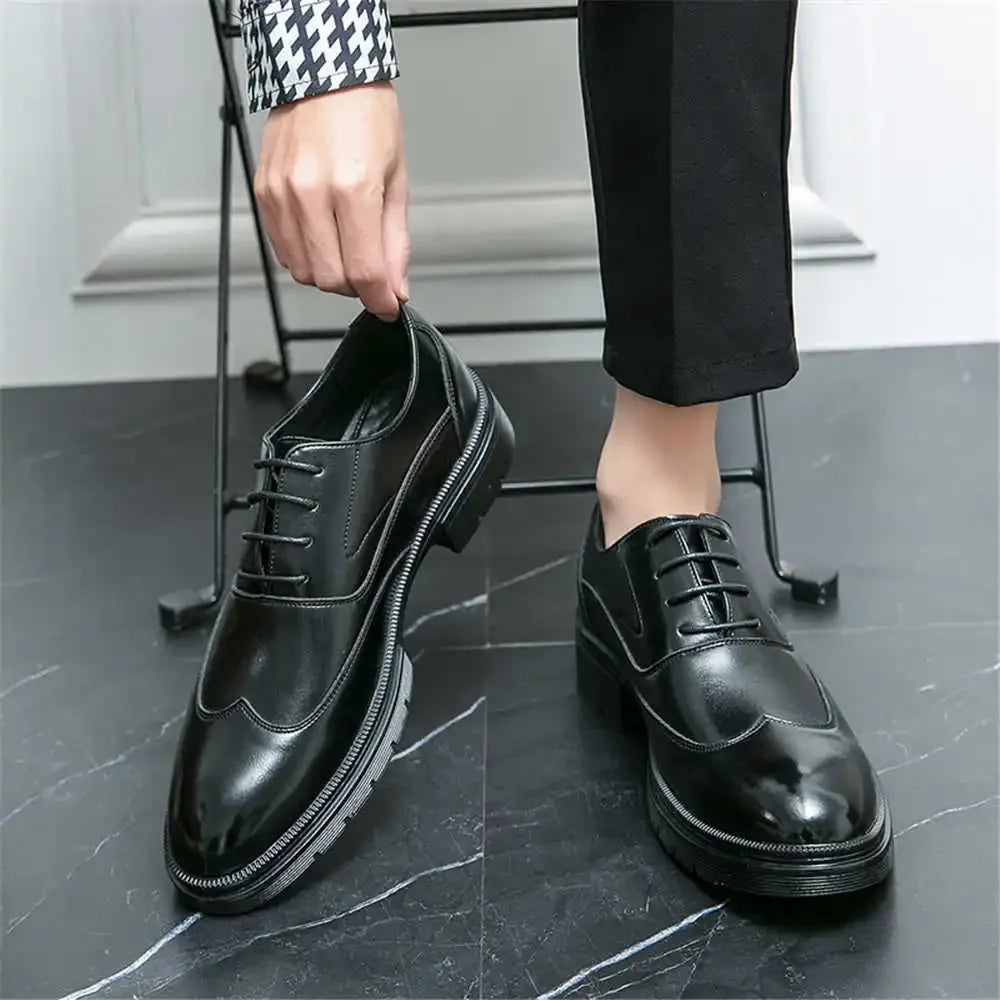 St. James - Fiore chaussures habillées en cuir véritable - Noir
