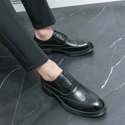 St. James - Fiore chaussures habillées en cuir véritable - Noir