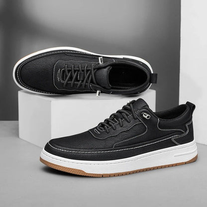 Sneakers en cuir véritable Vincezo