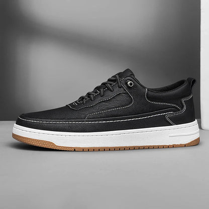 Sneakers en cuir véritable Vincezo