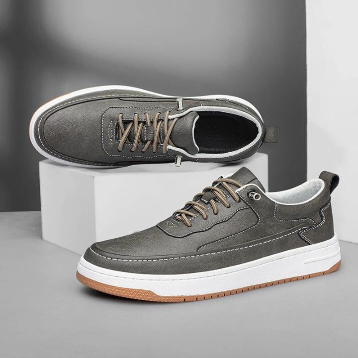 Sneakers en cuir véritable Vincezo