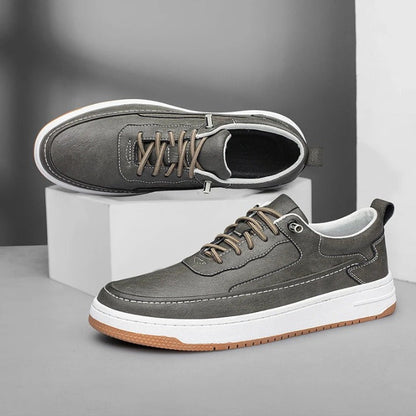 Sneakers en cuir véritable Vincezo