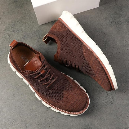 Swift – Baskets Homme Ultra-Confort Toutes Saisons en Maille Premium – Bordeaux