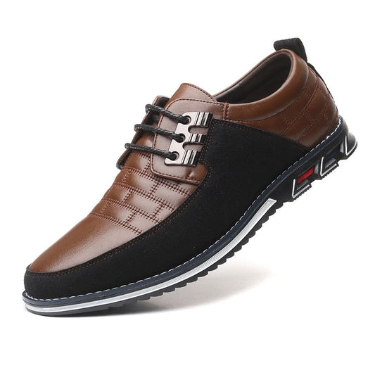 Oxford – Chaussures pour homme Chaussures ultraconfortables toutes saisons en cuir vegan haut de gamme – Marron