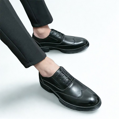 St. James - Fiore chaussures habillées en cuir véritable - Noir