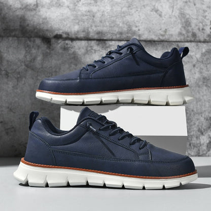 St. James AeroFlex – Baskets pour homme ultra-confortables et élégantes – Bleu