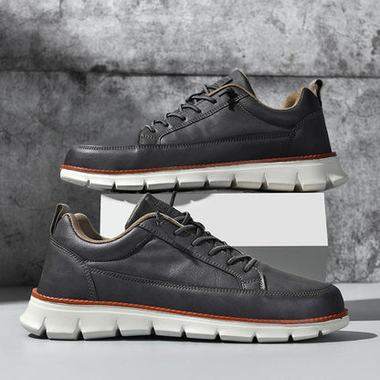 St. James AeroFlex – Baskets pour homme ultraconfortables et élégantes – gris foncé