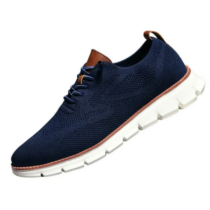 Urban – Baskets Homme en Maille Confortable – Élégance – Bleu Royal