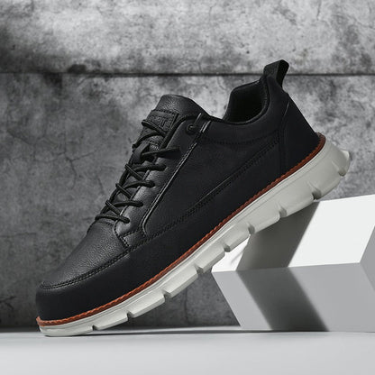 St. James AeroFlex – Baskets pour homme ultra-confortables et élégantes – Noir