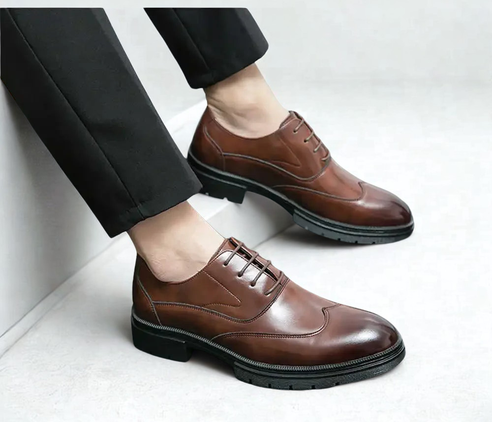 St. James - Fiore Chaussures habillées en cuir véritable - Marron