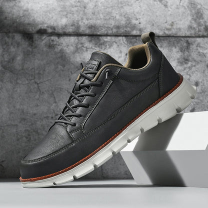 St. James AeroFlex – Baskets pour homme ultraconfortables et élégantes – gris foncé