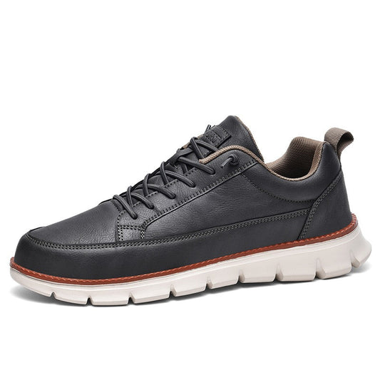 St. James AeroFlex – Baskets pour homme ultraconfortables et élégantes – gris foncé
