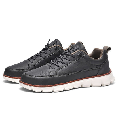 St. James AeroFlex – Baskets pour homme ultraconfortables et élégantes – gris foncé
