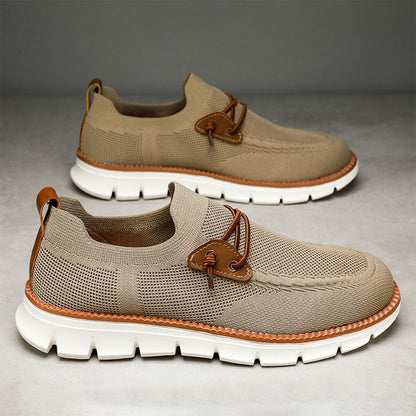 Amauti – Mocassins pour homme Chaussures toutes saisons ultra-confortables – Marron