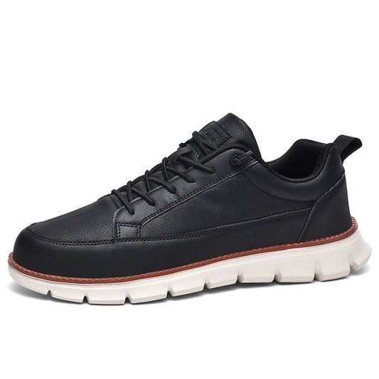 St. James AeroFlex – Baskets pour homme ultra-confortables et élégantes – Noir